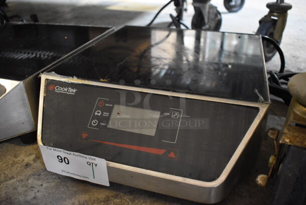 2014 CookTek MC3500G Stainless Steel Commercial Countertop Electric Powered Single Burner Induction Range. 208-240 Volts, 1 Phase. 14x17x5 - Image 3 of 5