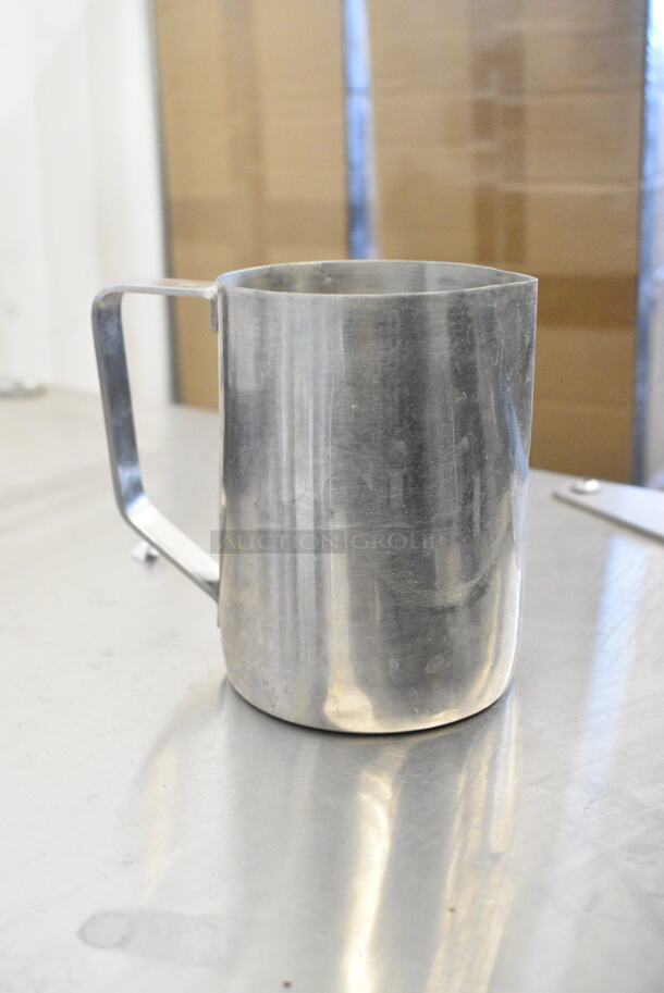 5 Various Items Including Metal Pitchers, 2 Metal Kettles. Includes 6x4x4. 5 Times Your Bid!  - Image 4 of 5