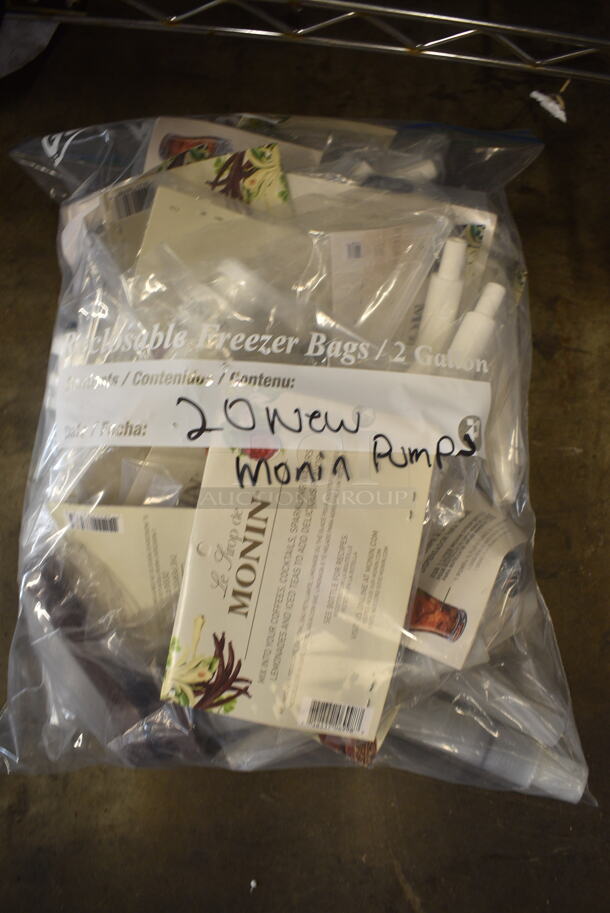 ALL ONE MONEY! Lot of Various Items Including Check Order Rod, Metal Piece and Monin Syrup Pumps.  - Image 4 of 9