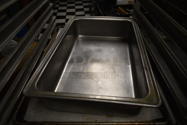 Metal Commercial Pan Transport Rack on Commercial Casters. (kitchen #2) - Image 3 of 5