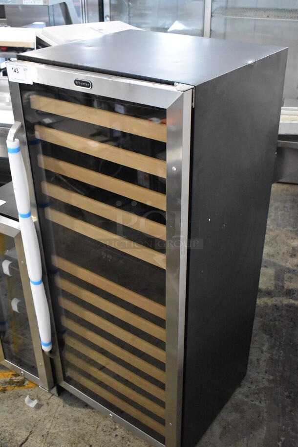 BRAND NEW SCRATCH AND DENT! Whynter BWR-0922DZ Metal Commercial Single Door Reach In Wine Chiller Cooler Merchandiser. 115 Volts, 1 Phase. Tested and Working! - Image 3 of 5