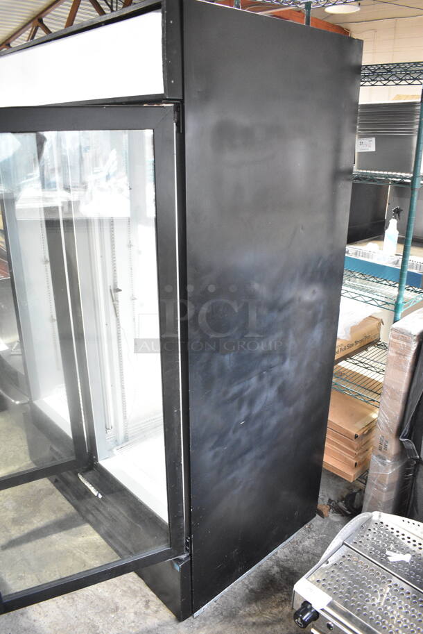 Beverage Air LVR491BFAMDLRLEDMDE Metal Commercial Countertop 2 Door Reach In Cooler Merchandiser. 115 Volts, 1 Phase. Tested and Powers On But Does Not Get Cold - Image 3 of 6