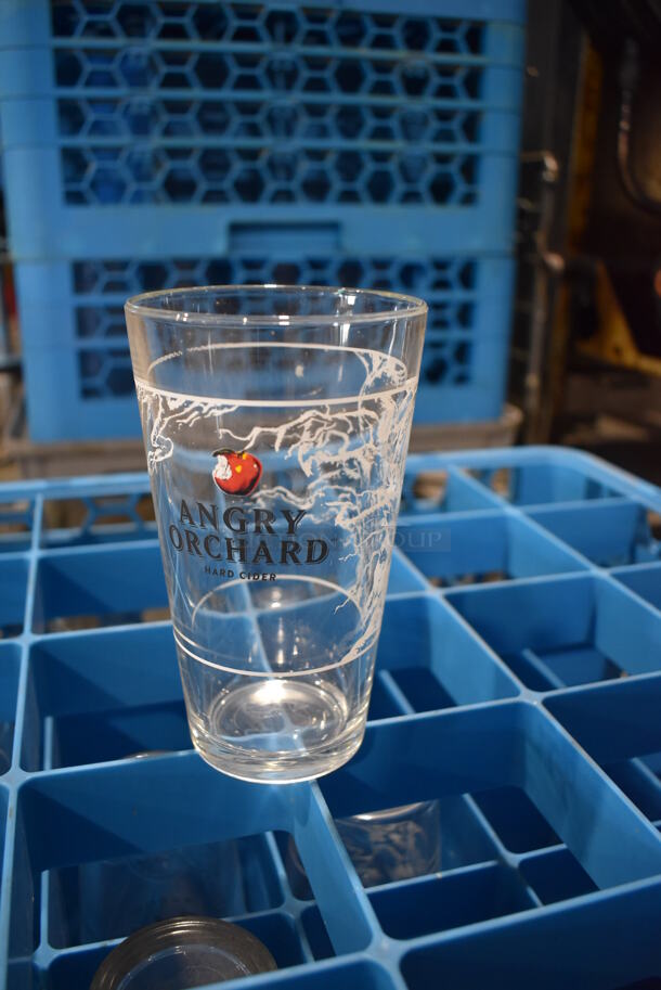 ALL ONE MONEY! Lot of 9 Dish Caddies on Dish Caddy Dolly w/ Various Glasses Including Ceramic Mugs, Beverage Glasses - Image 3 of 12