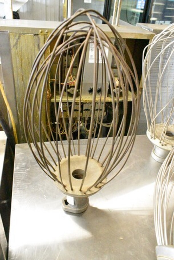 3 Metal Commercial Whisk Attachment for Hobart Mixer Including WP600 60 Quart, S60D 60 Quart, Hobart VMLH40D 40 Quart. 3 Times Your Bid! - Image 9 of 10