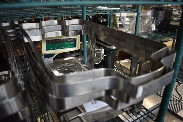 5 Metal Chafing Dish Frames. 12x25x9. 5 Times Your Bid! - Image 3 of 4