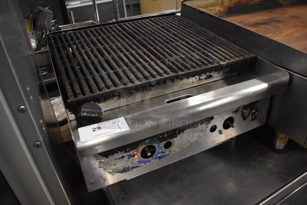 Star Stainless Steel Commercial Countertop Natural Gas Powered Charbroiler Grill. 24x26x15 - Image 2 of 5
