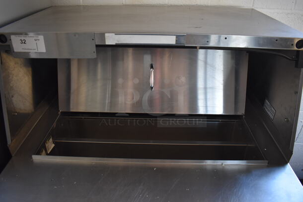 Duke DPC-38-120-DRW-DR-LM Stainless Steel Commercial Prep Station w/ 2 Drawers on Commercial Casters. 120 Volts, 1 Phase. 38x36x51. Tested and Working! - Image 7 of 12