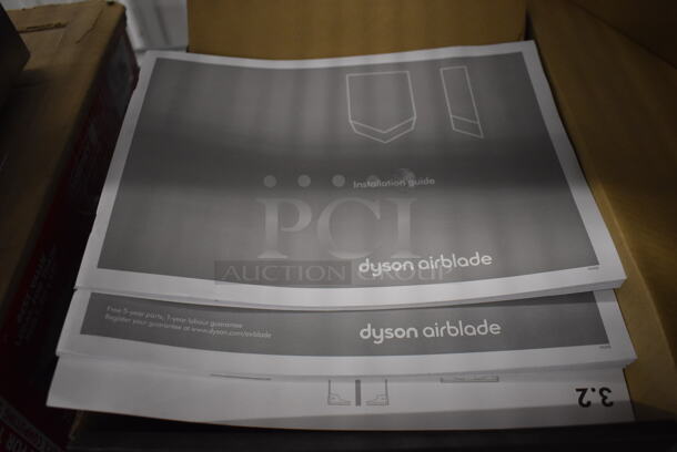BRAND NEW IN BOX! Dyson HU02 Airblade V 307173-01 White ADA Compliant Hand Dryer. 120 Volts, 1 Phase. 9x15x5. Tested and Working! - Image 6 of 7