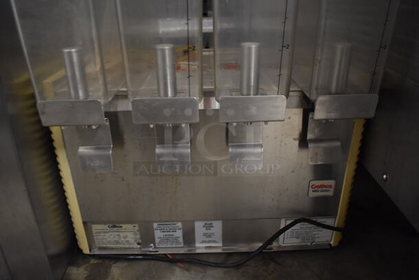 Crathco E47-4 Stainless Steel Commercial Countertop 4 Hopper Refrigerated Beverage Machine. 115 Volts, 1 Phase. 20x16x25. Tested and Does Not Power On - Image 5 of 6