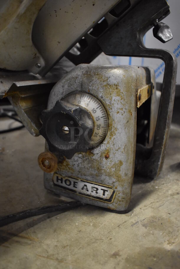 Hobart Metal Commercial Countertop Meat Slicer. 115 Volts, 1 Phase. 25x20x18. Tested and Working! - Image 5 of 6
