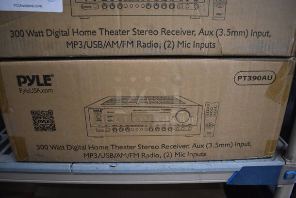 2 BRAND NEW IN BOX! Pyle PT390AU Digital Home Theater Stereo Receiver. 17x12x5. 2 Times Your Bid! - Image 7 of 9