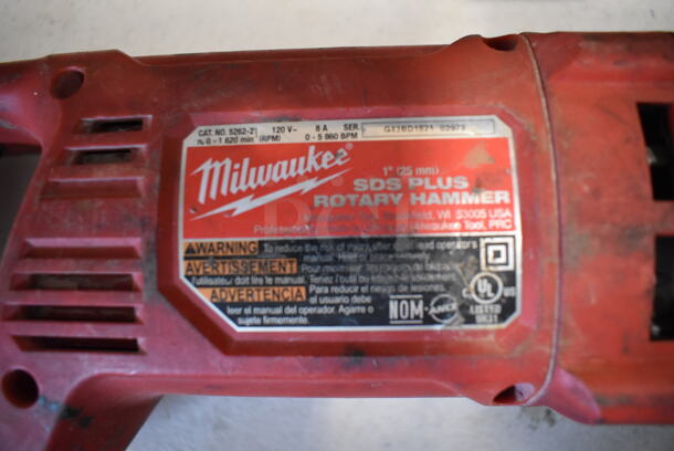 Milwaukee SDS Plus Rotary Hammer. 120 Volts, 1 Phase. 17x3x7 - Image 3 of 5