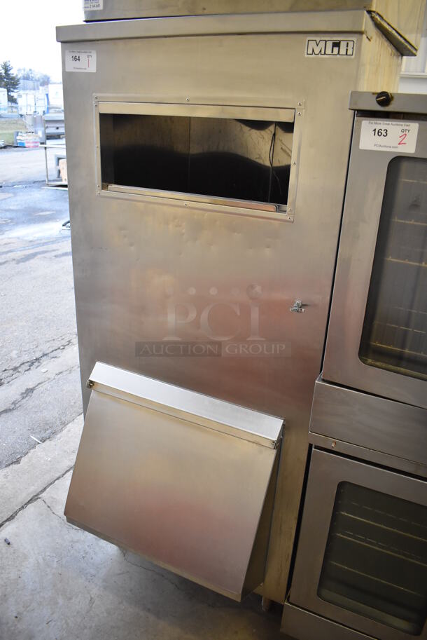 Scotsman C0830SA-32B Stainless Steel Commercial Ice Head on Commercial Bin. 208/230 Volts, 1 Phase. 30x35x99 - Image 4 of 9