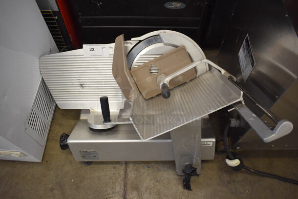 Bizerba SE 12 US Stainless Steel Commercial Countertop Meat Slicer. 120 Volts, 1 Phase. 32x24x24. Tested and Does Not Power On - Image 6 of 7