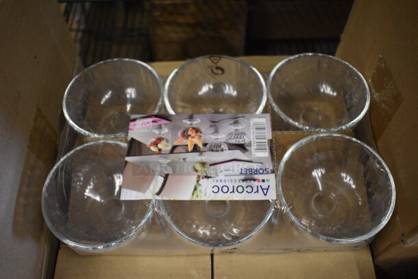 24 BRAND NEW IN BOX! Arcoroc Sorbet Glasses. 4x4x3. 24 Times Your Bid! - Image 2 of 3