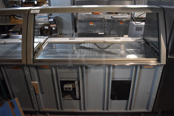 Duke SWD700-60FL M Metal Commercial Subway Sandwich Make Line w/ Lowering Sneeze Guard. 120 Volts, 1 Phase. - Image 1 of 5