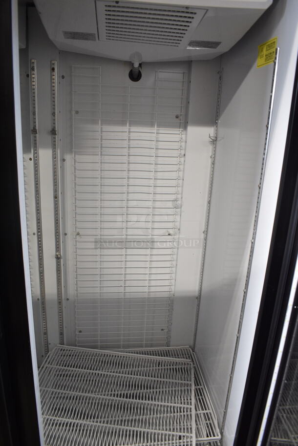 Imbera VFD43 HC Metal Commercial 2 Door Reach In Cooler Merchandiser. 115 Volts, 1 Phase. Tested and Powers On But Does Not Get Cold - Image 2 of 4