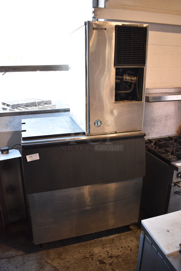 Hoshizaki KM-650MAH Stainless Steel Commercial Ice Head on Commercial Ice Bin. 208-230 Volts, 1 Phase. 45x35x84 - Image 2 of 7