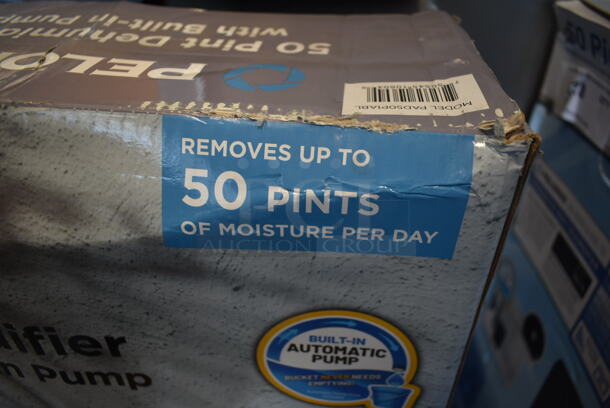 IN ORIGINAL BOX! Pelonis PAD50P1ABL ENERGY STAR 50 Pint Dehumidifier. 115 Volts, 1 Phase. - Image 3 of 8