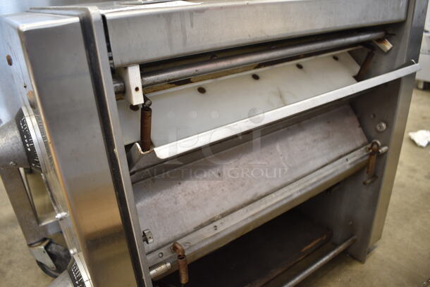 Seewer Rondo SPR53A Metal Commercial Countertop Dough Sheeter. No Conveyor. Cannot Test Due To Cut Power Cord - Image 5 of 6
