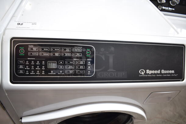 BRAND NEW SCRATCH AND DENT! Speed Queen FF7009WN 3.5 cu. ft. 27" Front Load Washer with Front Control and Pet Plus - Free Use - Image 3 of 6