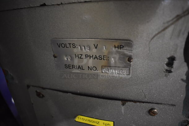 Thunderbird ARM-30 Metal Commercial Floor Style 30 Quart Dough Mixer w/ Bowl Guard. 115 Volts, 1 Phase. 21x24x45. Tested and Powers On But Parts Do Not Move - Image 5 of 8