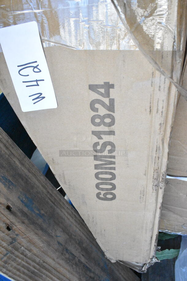 2 BRAND NEW SCRATCH AND DENT! Items Including AG-MT-303 Unit, 600MS1824 Regency 24" x 18" Stainless Steel Microwave Shelf. 2 Times Your Bid! May Be Missing Pieces. - Image 5 of 5