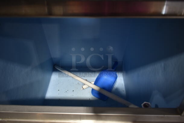 Hoshizaki KML-325MAJ Stainless Steel Commercial Ice Machine Head on Commercial Ice Bin. 115 Volts, 1 Phase.  - Image 3 of 4