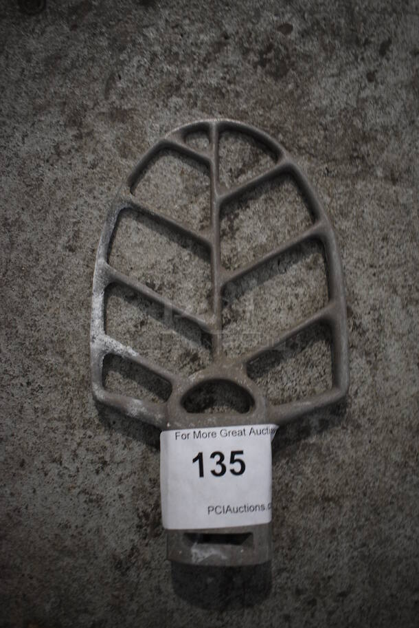 Metal Commercial Paddle Attachment for Mixer. 6x2x10.5 - Image 1 of 3