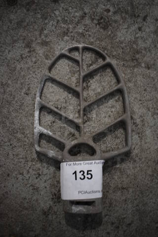 Metal Commercial Paddle Attachment for Mixer. 6x2x10.5