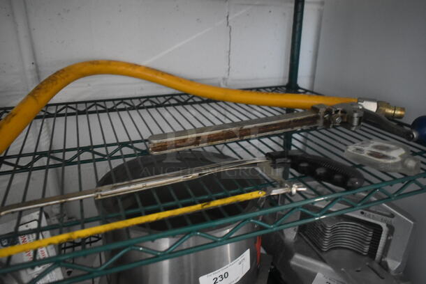 ALL ONE MONEY! Tier Lot of Various Items Including Gas Hose and Can Opener - Image 3 of 5