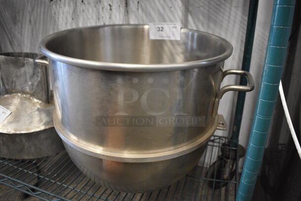 Hobart VMLHP40 Stainless Steel Commercial 40 Quart Mixing Bowl. 22x17x15 - Image 3 of 5
