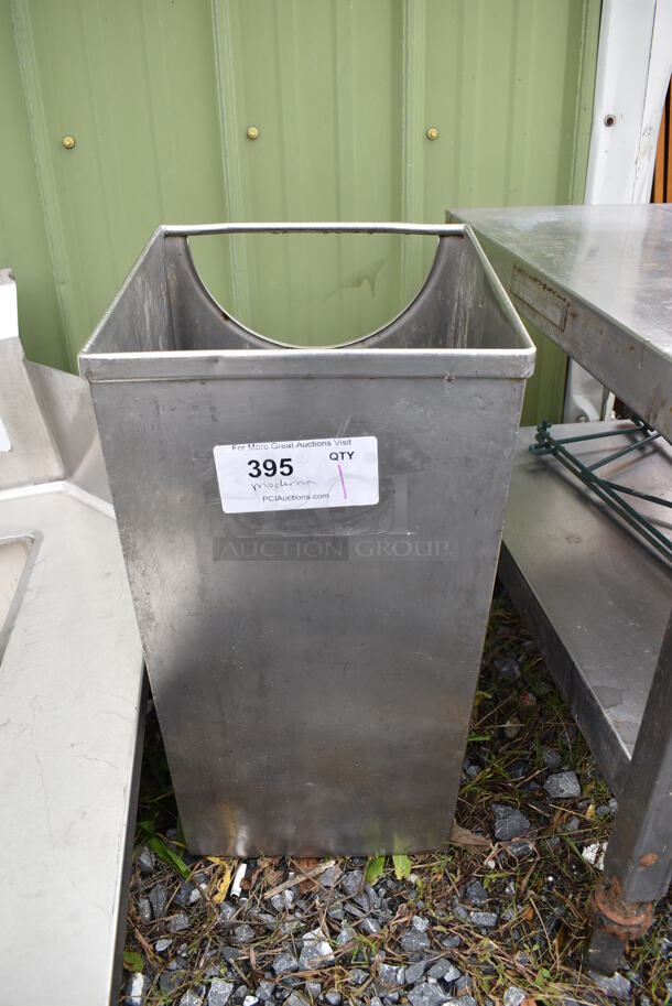 Metal Bin. 11x11x22 - Image 2 of 5