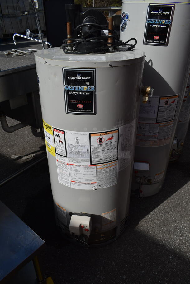 Bradford White M1TW50S6FBN Metal Commercial Natural Gas Powered Water Heater. 40,000 BTU. 