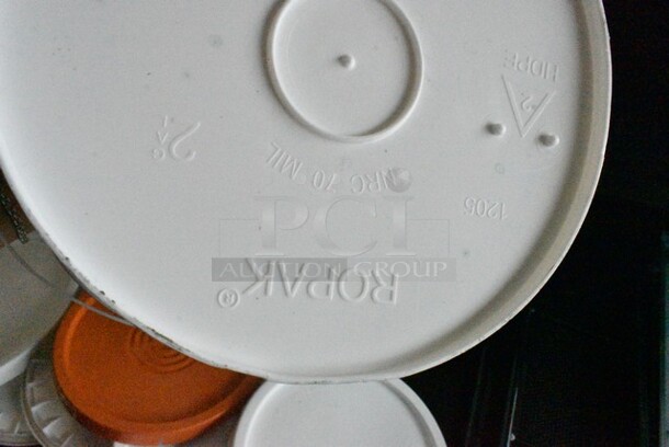 ALL ONE MONEY! Lot of Poly Buckets and Lids.  - Image 10 of 12