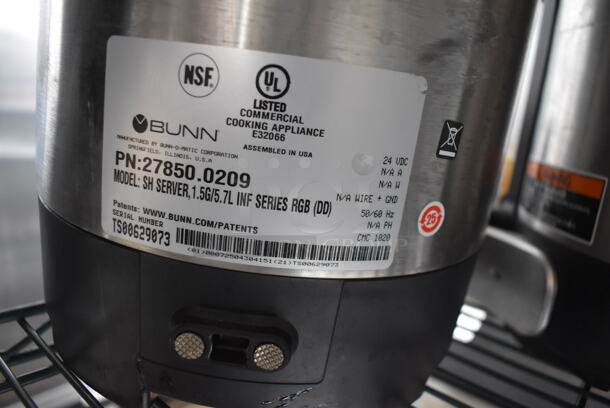 2 Various Bunn SH SERVER Stainless Steel Servers. 9.5x13x11.5, 9.5x13x14.5. 2 Times Your Bid! - Image 5 of 6