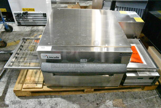 BRAND NEW! Lincoln Impinger 1130-000-U-K1837 Stainless Steel Commercial II 1100 Series Natural Gas Conveyor Oven. Does Not Come w/ Stand. 40,000 BTU - Image 2 of 11