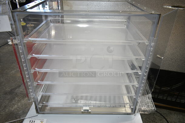 Clear Poly Countertop Dry Display Case Merchandiser.  - Image 4 of 4