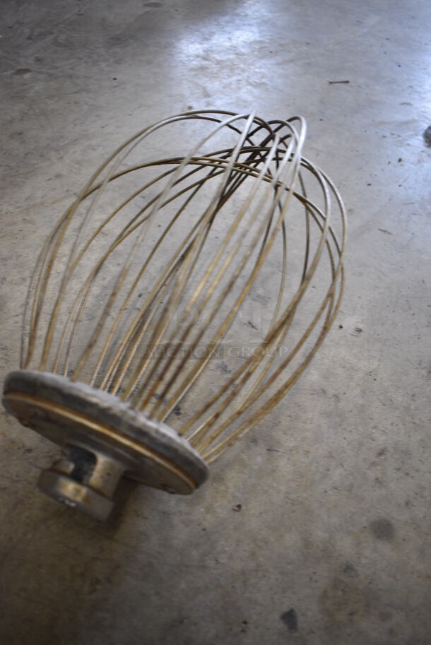 Hobart A2100 Metal Commercial 12 Quart Whisk for Mixer. 8x8x12 - Image 2 of 3