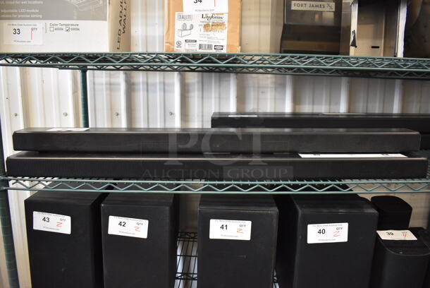 3 Samsung HW-R60MV Sound Bars. 42x3.5x2.5. 3 Times Your Bid! - Image 3 of 4