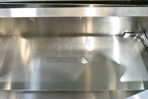 Vollrath 36165-00001-EFA Stainless Steel Refrigerated Buffet Station on Commercial Casters. 120 Volts, 1 Phase. Tested and Working!
 - Image 8 of 12