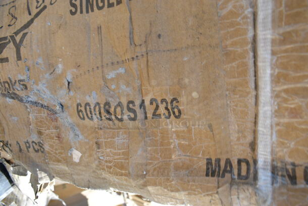 PALLET LOT of Various BRAND NEW SCRATCH AND DENT Items Including Stainless Steel Over Shelf, Flat Tech KX, Regency 600SOS1236 Stainless Steel Single Deck Overshelf - 12" x 36" x 19 1/4", Choice 471SPC70 18 7/8" Aluminum Pot / Pan Cover, American Metalcraft MEL22 Endurance 25 qt. Mega Melamine Serving Bowl, Avantco 17815297 Drawer Assembly for CBE-48-HC Refrigerated Chef Base. - Image 5 of 9
