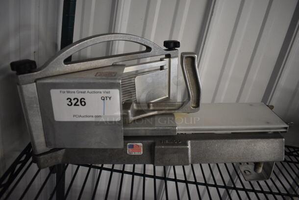 Nemco Metal Commercial Countertop Tomato Slicer. 18x8x10