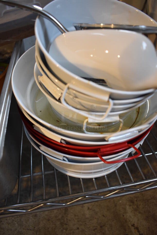 ALL ONE MONEY! Tier Lot of Various Items Including Ceramic Bowls and Utensils - Image 5 of 6