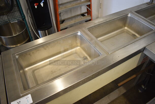 Servolift Eastern 501L-6L Metal Commercial 6 Well L Shaped Steam Table w/ Sneeze Guard on Commercial Casters. 120/208 Volts, 3 Phase. 62x72.5x52 - Image 5 of 10