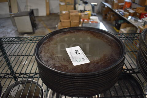 13 Metal Round Baking Pans. 12.5x12.5x1. 13 Times Your Bid!