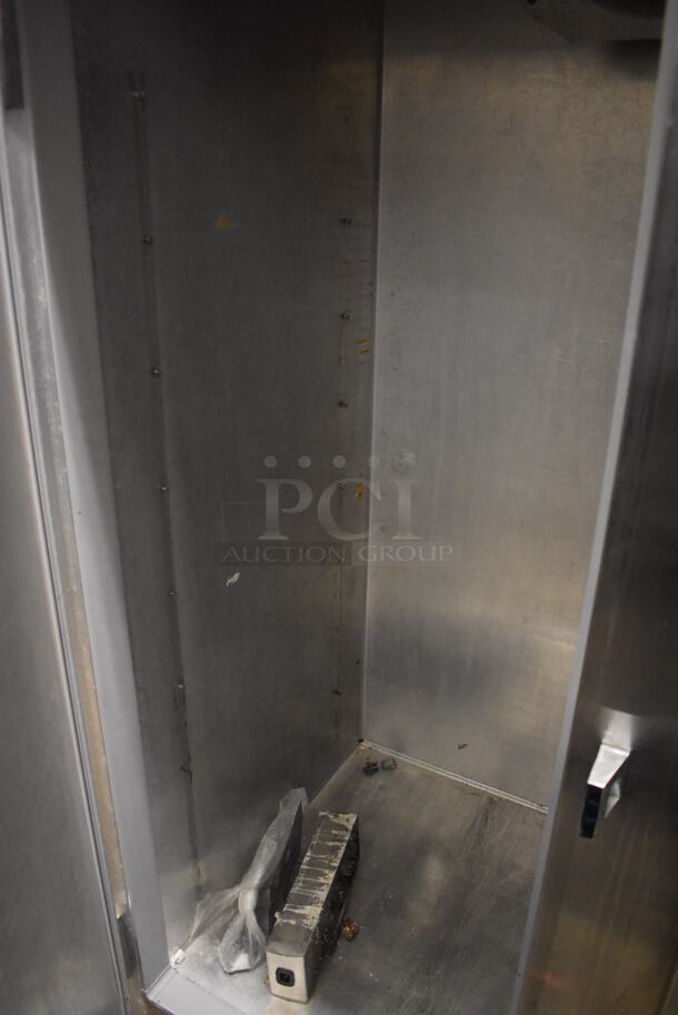 Continental 2FE Stainless Steel Commercial 2 Door Reach In Freezer on Commercial Casters. 115 Volts, 1 Phase. 57x34x82. Tested and Working! - Image 5 of 6