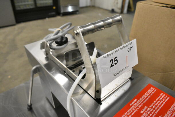 BRAND NEW SCRATCH AND DENT! Edlund 350 Electric Fruit and Vegetable Slicer. 115 Volts, 1 Phase.  - Image 8 of 10