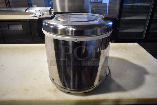 Thundergroup SEJ-22000 Stainless Steel Commercial Countertop Rice Cooker.. 110-120 Volts, 1 Phase. Tested and Working!