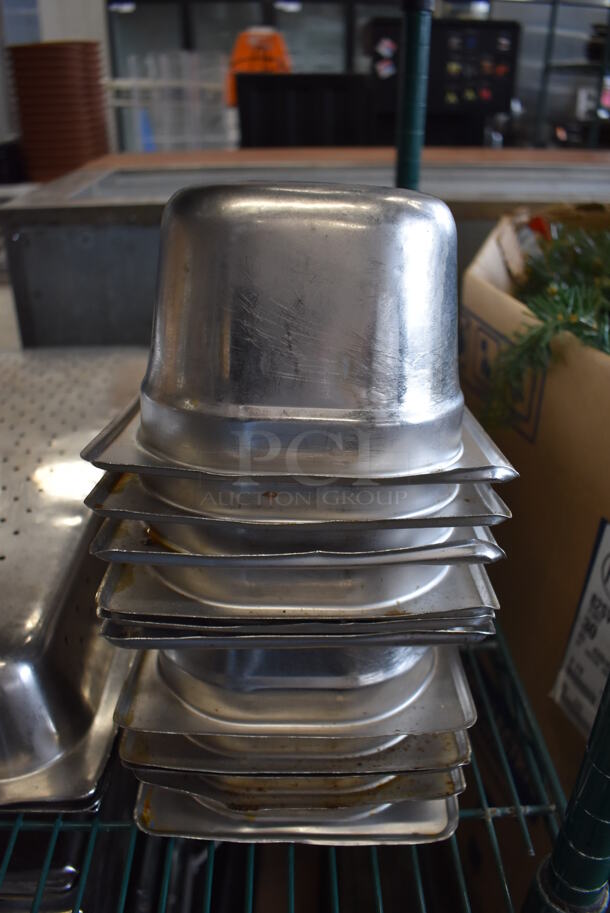ALL ONE MONEY! Tier Lot of 20 Various Stainless Steel Drop In Bins. Includes 1/1x4, 1/2x4 Long - Image 4 of 4